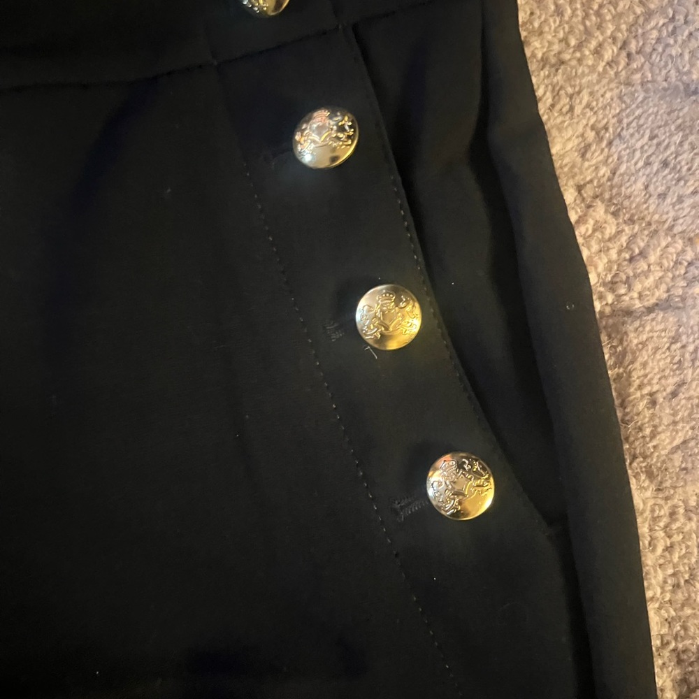 NWT $98 Banana Republic Avery pants Mid rise ankle 0P similar to sz 6 black - Picture 4 of 9